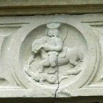 Architrave in pietra arenaria - San Giorgio Scarampi