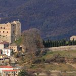 Castello e chiesa a Prunetto
